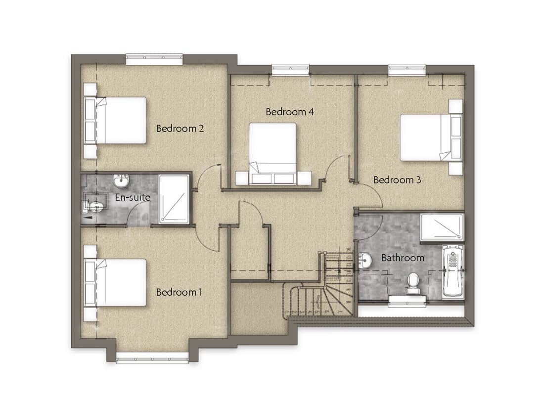 first-floor-Foxwood-Woodborough-Dovecote-View-Swan-Homes